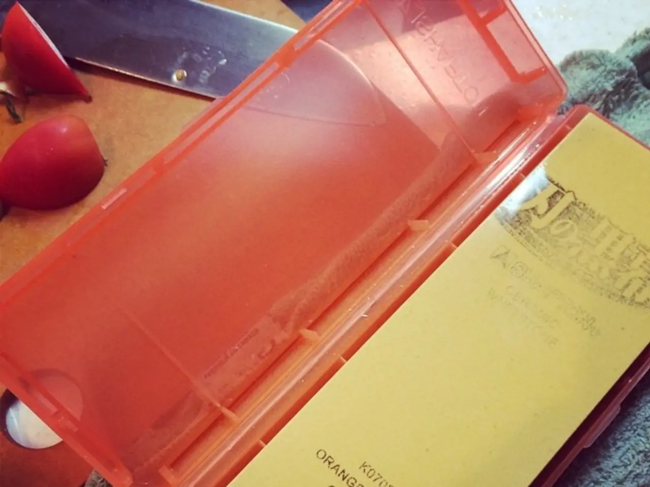 Redesigned Everyday Carry Knife by Peak Spec, featuring a press-operated pocket clip