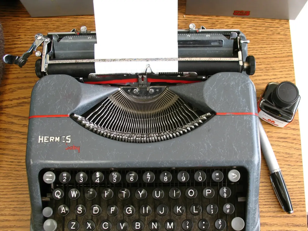 Moon-Like Object Identified as a Vintage Typewriter