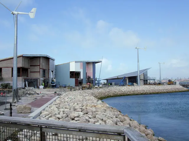 Offshore wind farms in Taiwan generate power for the initial time