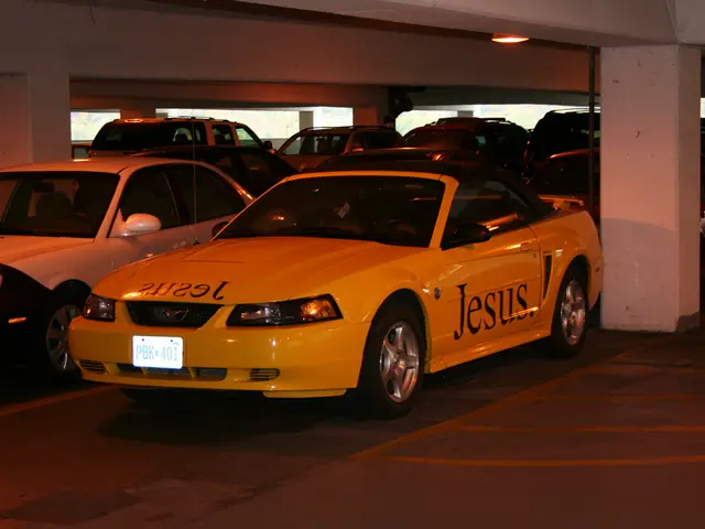 Around-the-clock access is provided for this subterranean parking facility.