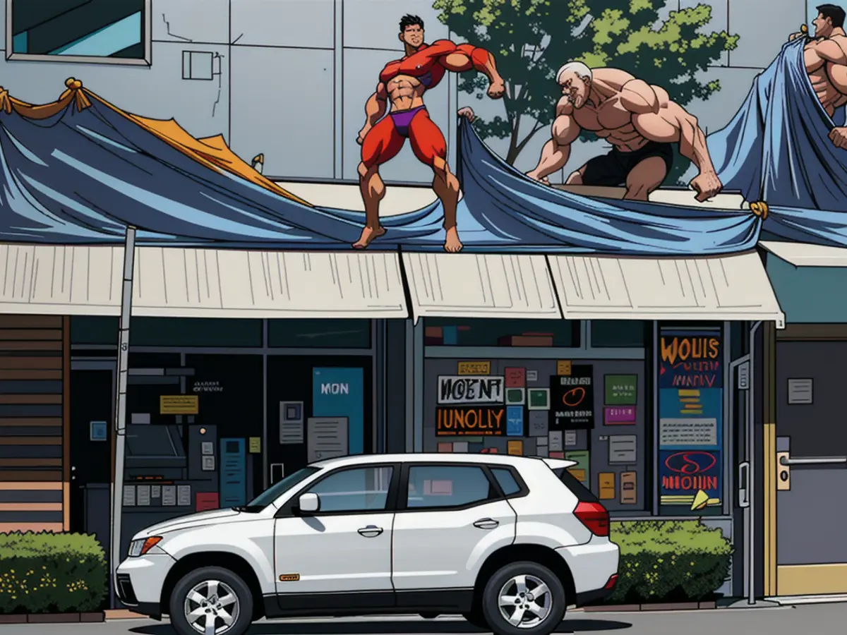 Photo depicting controversial figure engaging in suspicious activity BoostedQ1 earnings for footwear company Deckers, leading to an upward adjustment of their full-year sales projection.